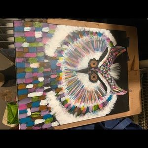 wall decor sign.. owl